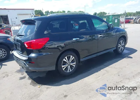 2017 Nissan Pathfinder S z USA, uszkodzony, nr VIN 5N1DR2MN1HC667285